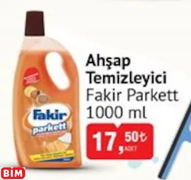 FAKİR PARKETT AHŞAP TEMİZLEYİCİ FAKİR PARKETT AHŞAP TEMİZLEYİCİ